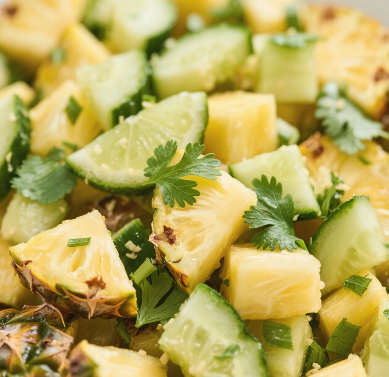 Pineapple Cucumber Salad Recipe - 2
