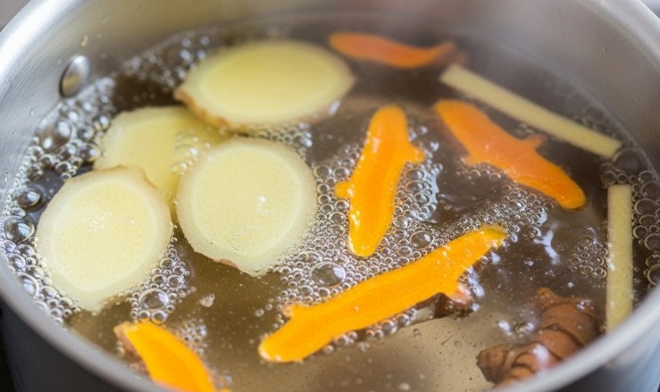 Costa Rican Tea Recipe for Weight Loss Ginger Turmeric Simmer