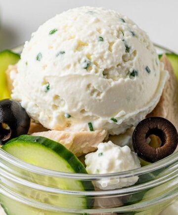 High Protein Cucumber Salad Recipe in Jar