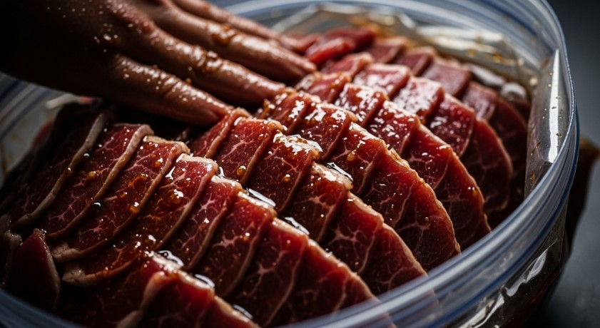 Image for step: Marinate deer