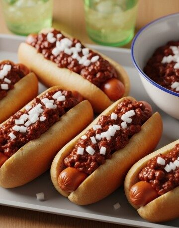 Hot Dog Chili Recipe Featured Dish